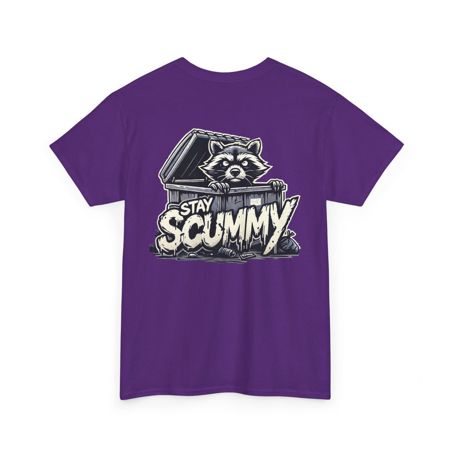 Unisex Tee - Stay Scummy trash panda logo