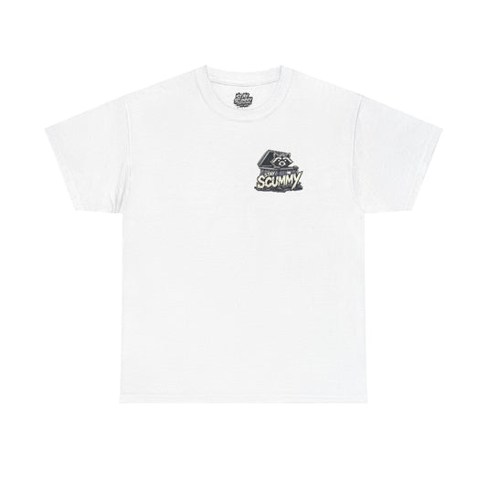 Unisex Tee - Stay Scummy trash panda logo