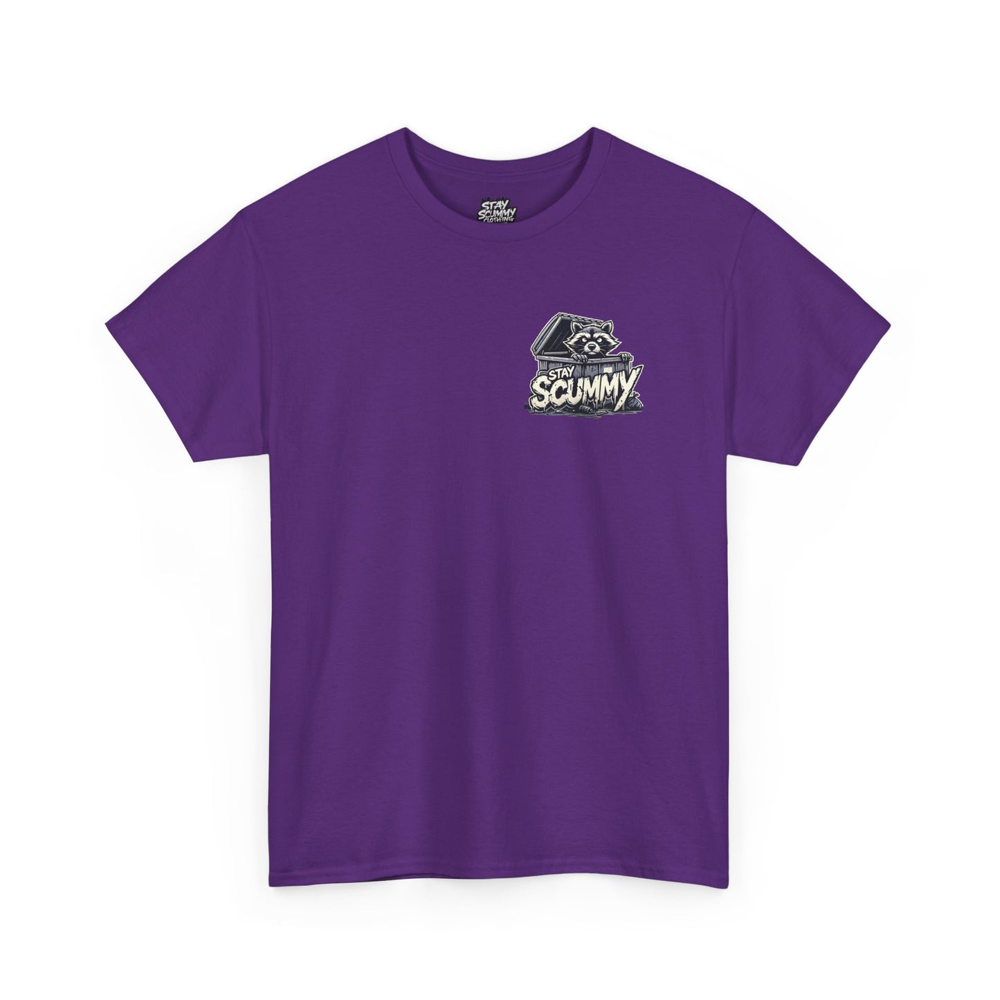 Unisex Tee - Stay Scummy trash panda logo