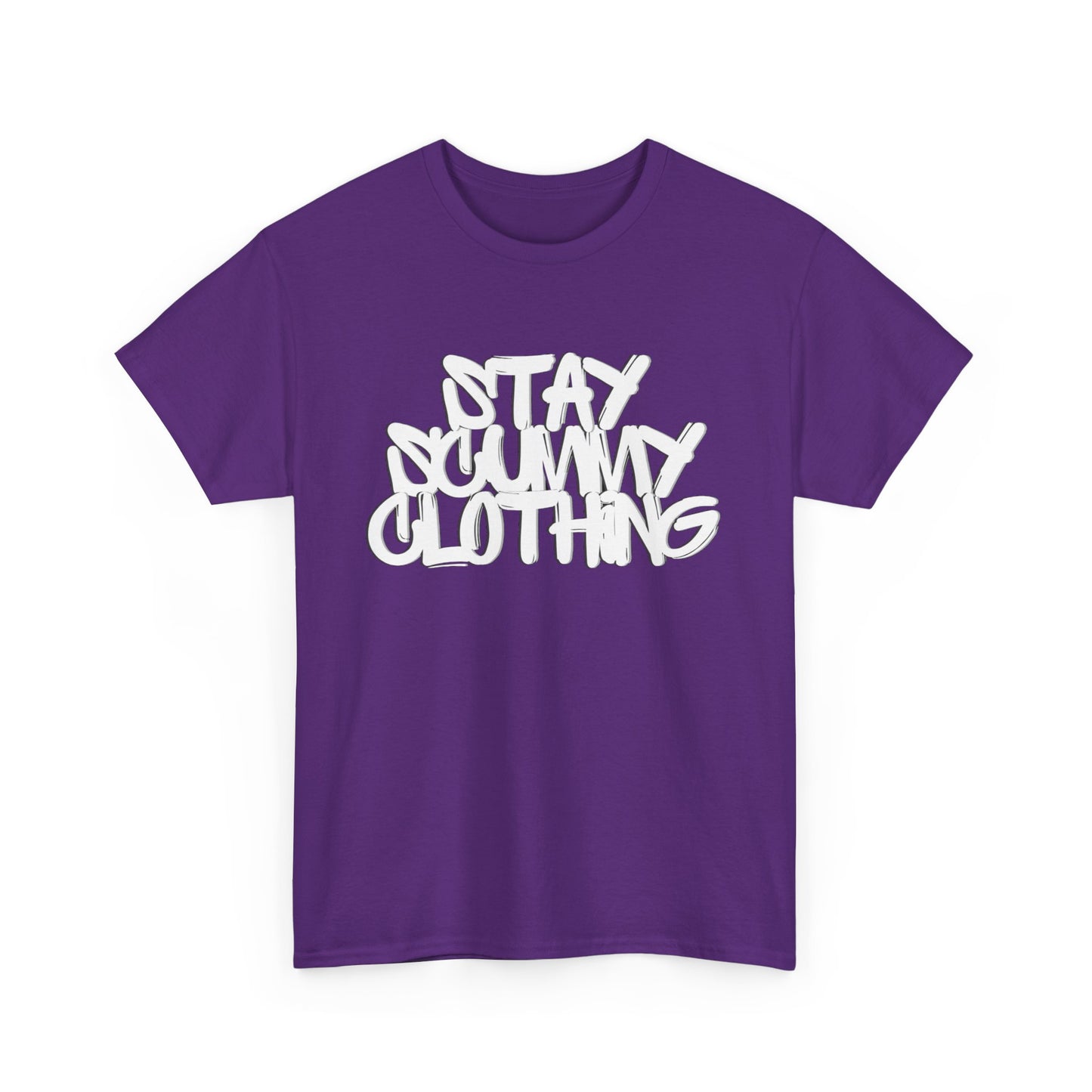 Stay Scummy Clothing white logo