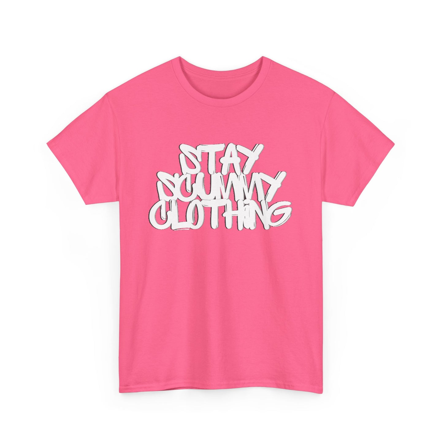 Stay Scummy Clothing white logo